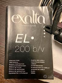 Piastra per capelli Exalta