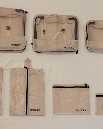 Stock set organizer da viaggio 7 pezzi — nuovi