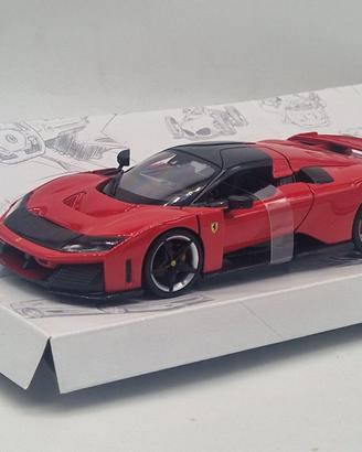 FERRARI F80 colore Rosso - Burago - Scala 1/24