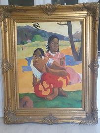 quadro riproduzione Paul Gauguin TE RERIOA 
