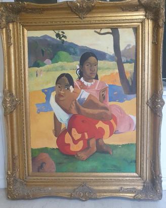 quadro riproduzione Paul Gauguin TE RERIOA 