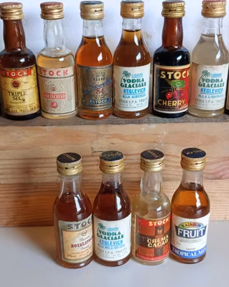 Mignon liquore vintage Stock
