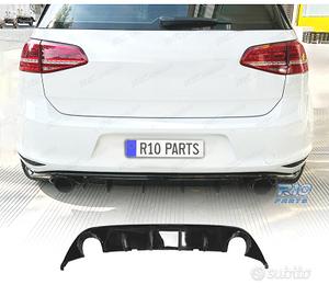 DIFFUSORE VOLKSWAGEN GOLF 7 12-17 LOOK TCR NERO LU
