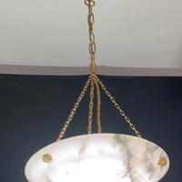 Lampadario alabastro modello Cebu