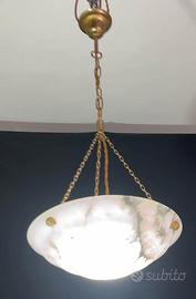 Lampadario alabastro modello Cebu