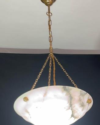 Lampadario alabastro modello Cebu - VENDUTO