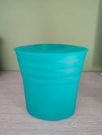 SECCHIELLO TUPPERWARE VERDE TIFFANY.