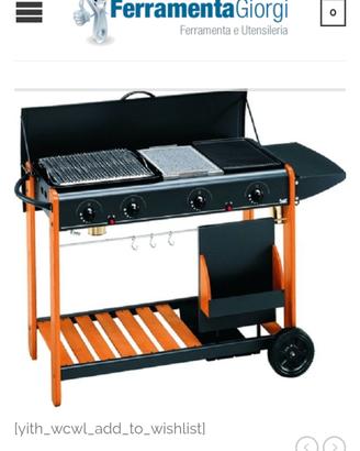 barbecue a gas