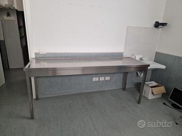 Banconi / Tavoli acciaio inox  professionali