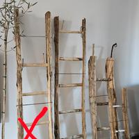 Scala in legno decorativa