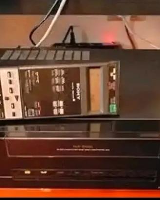 Sony slv 825 vhs PAL - ntsc lettore cassette top