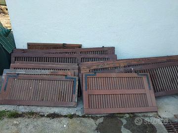 Gelosie persiane in legno