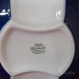 VASO CERAMICA BAVARIA BLU E BIANCO