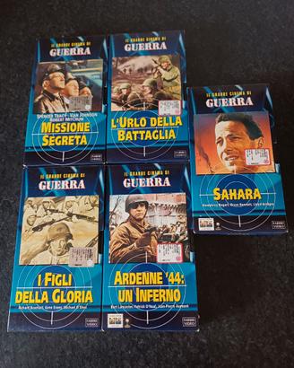 Film di guerra in VHS - Lotto unico a solamente