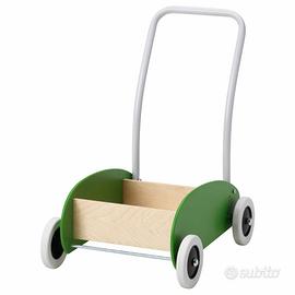 mala carello primi passi verde ikea