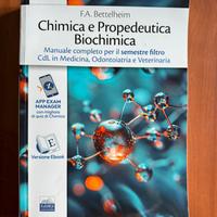 Libro di chimica e biochimica per semestre di med