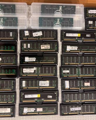 Stock Memorie DDR 1-2-3-4 SDRAM (usate)