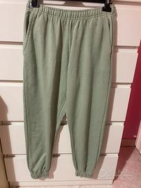 Pantalone di tuta verde