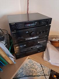 Impianto Hi-Fi Technics (no diffusori) Vintage