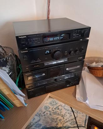 Impianto Hi-Fi Technics (no diffusori) Vintage