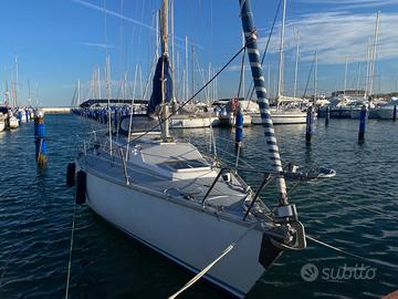 Barca a vela show Barberis 27