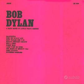 B. Dylan Rare batch of little white wonder 3 LP