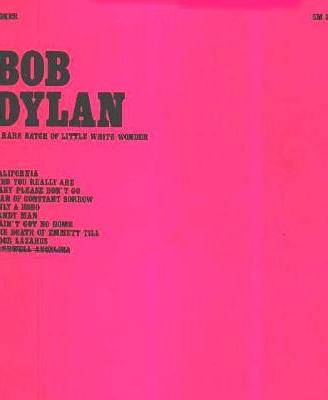 B. Dylan Rare batch of little white wonder 3 LP