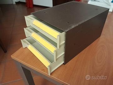 3 cassettiere portadocumenti