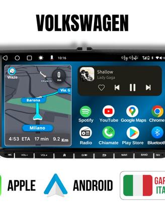 Volkswagen Autoradio Android KIT COMPLETO 9 poll.