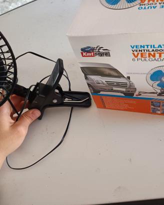 Ventilatore auto 12V da accendisigari funzionante