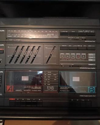 Philips F1662 Stereo Giradischi Vintage