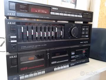 Akai HIFI Trio impianto stereo Leggere Bene
