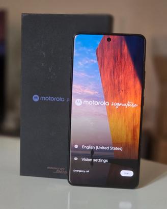 Motorola Signature Dark Blue 16/512 GB NUOVO