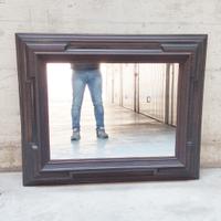 Grande Specchio con cornice Guilloche' fine 800