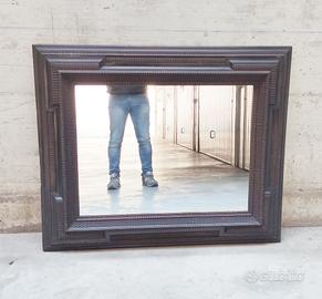 Grande Specchio con cornice Guilloche' fine 800