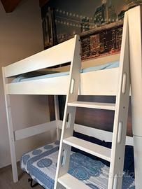 Letto a soppalco singolo