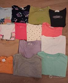 Lotto abbigliamento ragazza