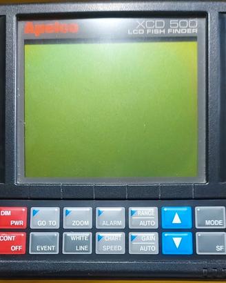 Apelco XCD 500 Fishfinder, profondimetro LCD
