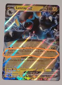Luxray Ex con errore di stampa