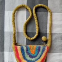 👜 borsa borsetta tracolla in feltro artigianale