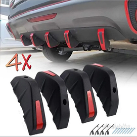 Diffusore spoiler posteriore per auto macchina