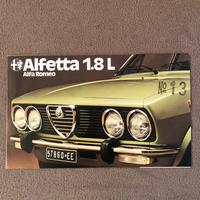 Brochure Alfa Romeo Alfetta 1.8 L