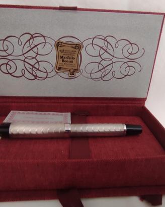 Penna stilografica Ferrari da Varese argento 926