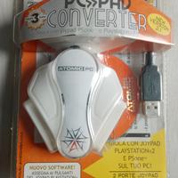 PC PAD Converter x PSone e PS2 accessori PC vintag