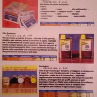 Cera solid mobili, mordente bustine, olio restaur