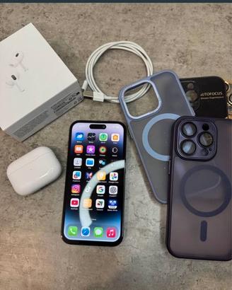 iPhone 14pro 512gb + air pods pro2
