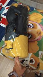 gioco sacco da box più guantoni