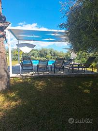 Casa vacanza con piscina a 5min da Fontane Bianche