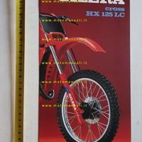 Gilera Cross HX 125 LC 1983 depliant moto original