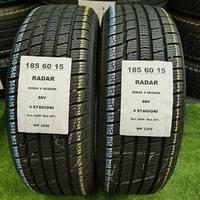 2 gomme 185 60 15 RADAR 4 STAGIONE RIF2250